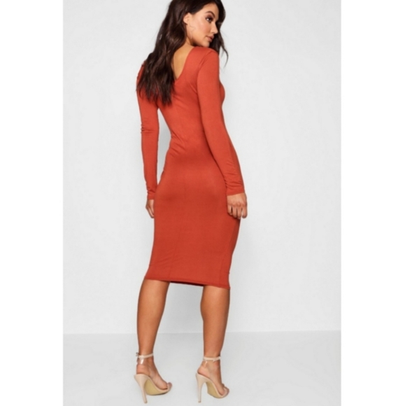 NWT ASOS | Long Sleeve Bodycon Dress - Picture 3 of 8